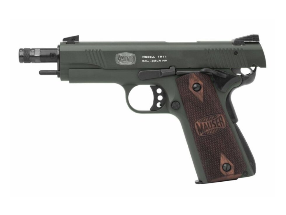 MAUSER 1911 OD GREEN, 5“, r. 22LR