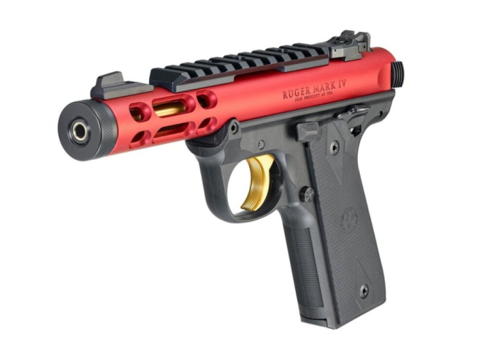 Ruger MKIV 22/45 Lite (červená)