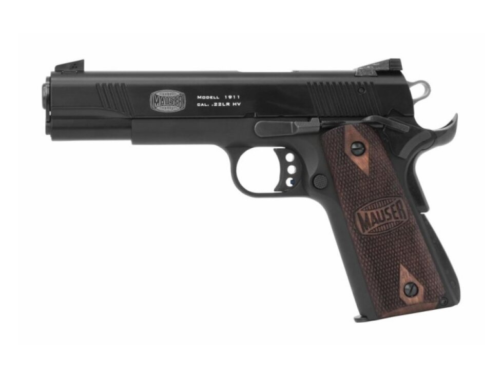 MAUSER 1911 BLACK, 4“, r. 22LR