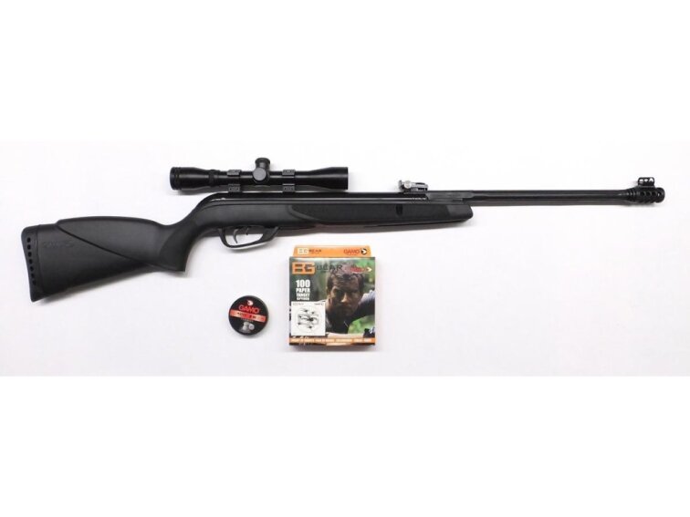 Vzduchovka Gamo Black Bear cal. 4,5mm - puškohled Gamo 4x32 SET 24J