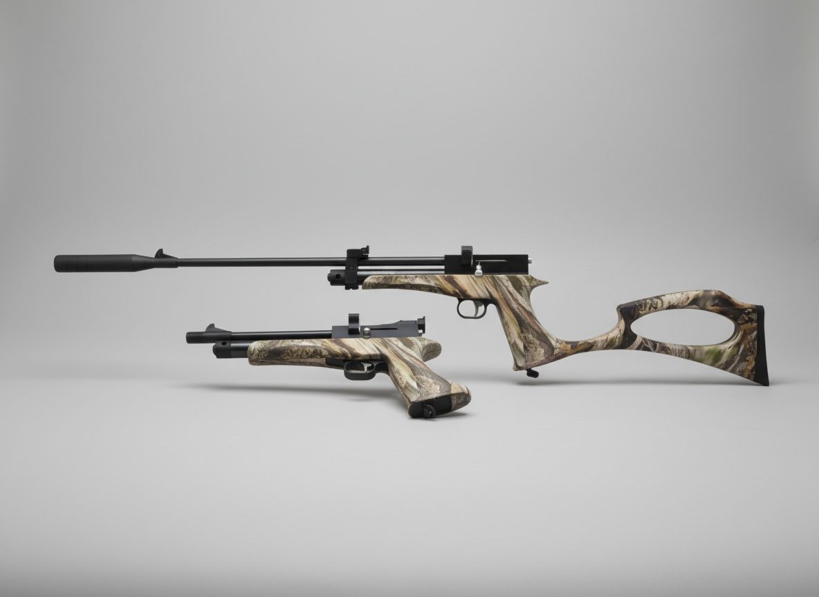Vzduchová pistole SPA Artemis CP2 camo cal.4,5mm