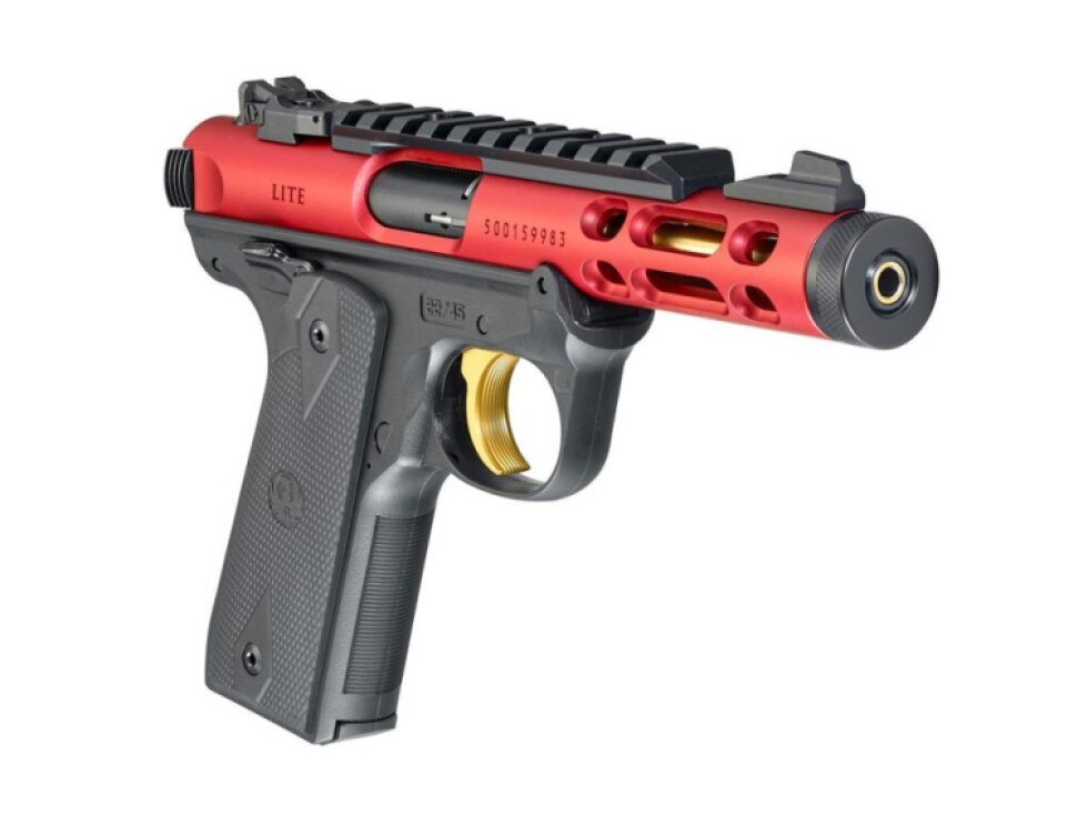 Ruger MKIV 22/45 Lite (červená)