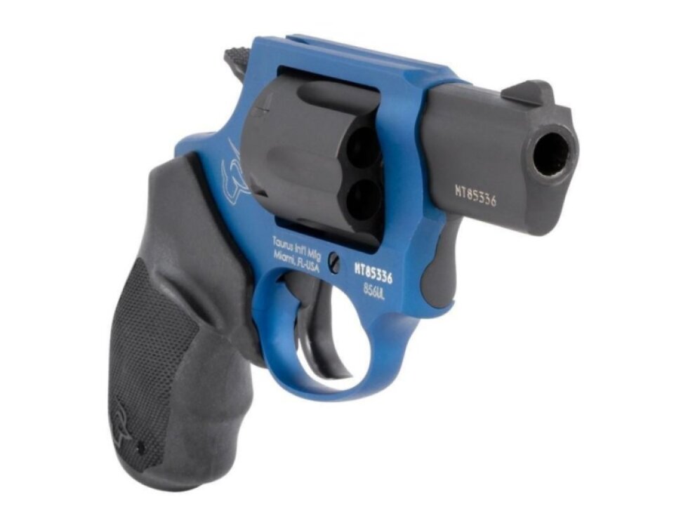 Revolver Taurus, Mod: 856 UltraLite, Ráže: .38 Spec., 6 ran, hl: 2" (51mm), SkyBlue/černá