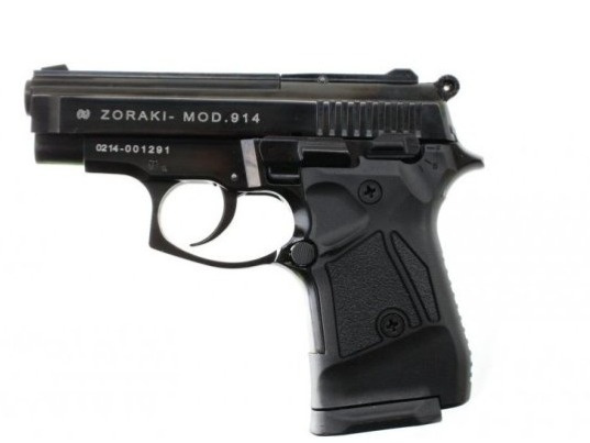 Plynová pistole Atak Zoraki 914 černá cal. 9mm