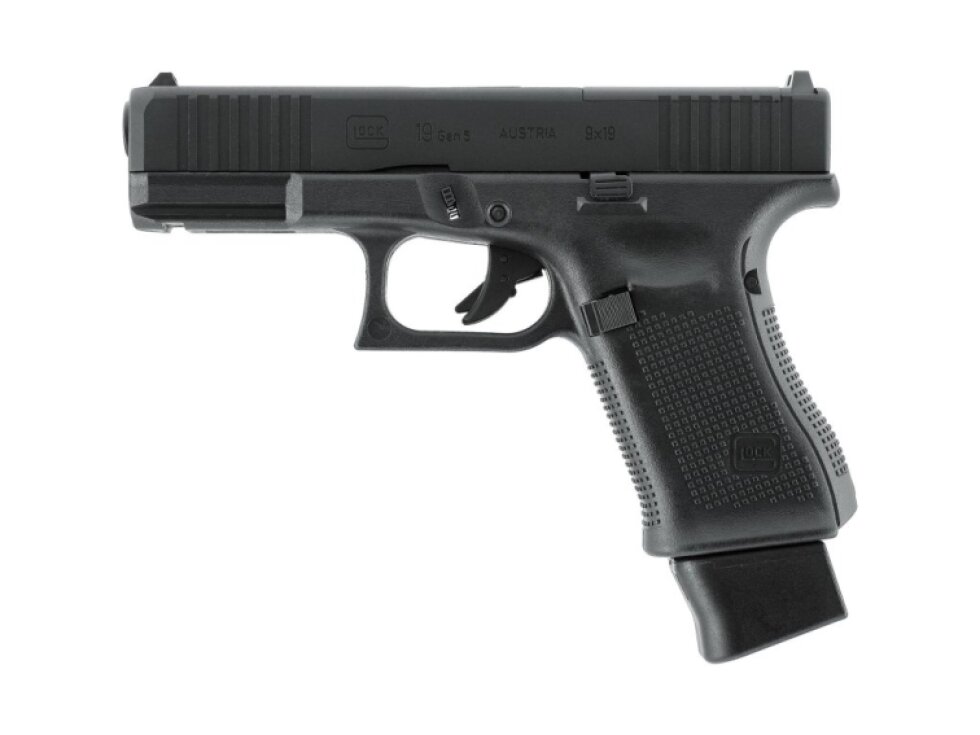 Vzduchová pistole GLOCK 19 Gen5 MOS cal. 4,5mm