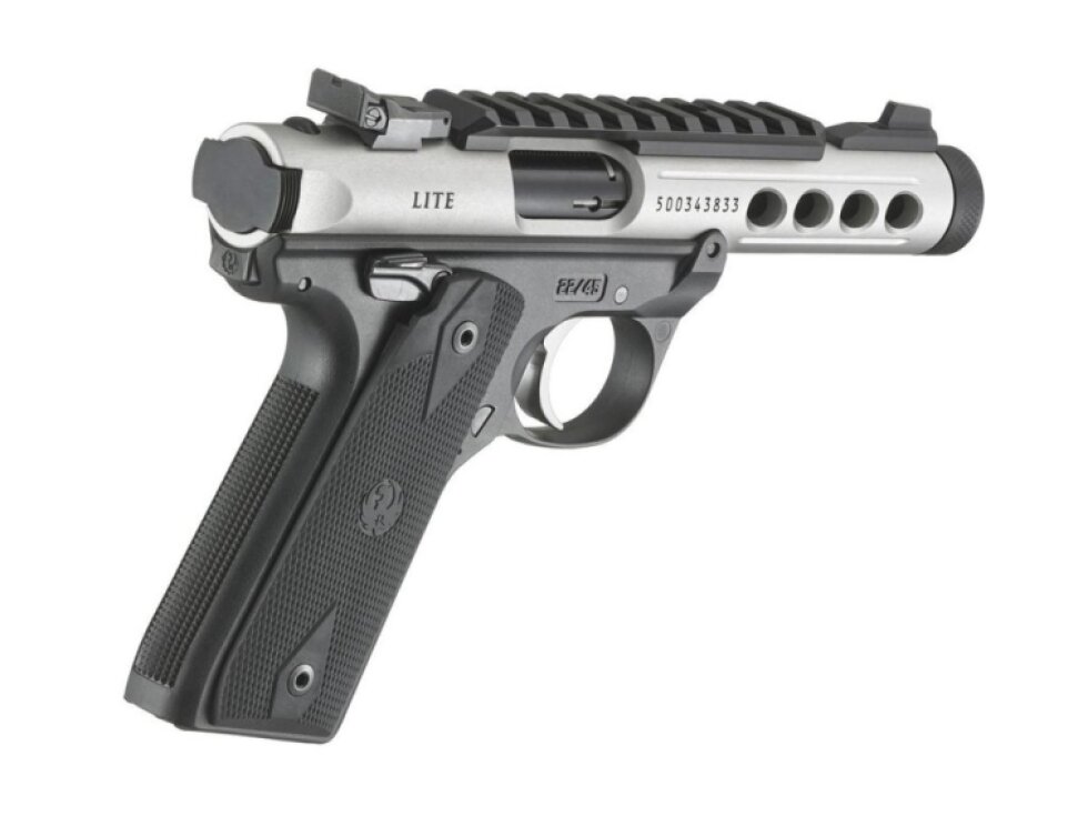 Ruger MKIV 22/45 Lite (stříbrná)