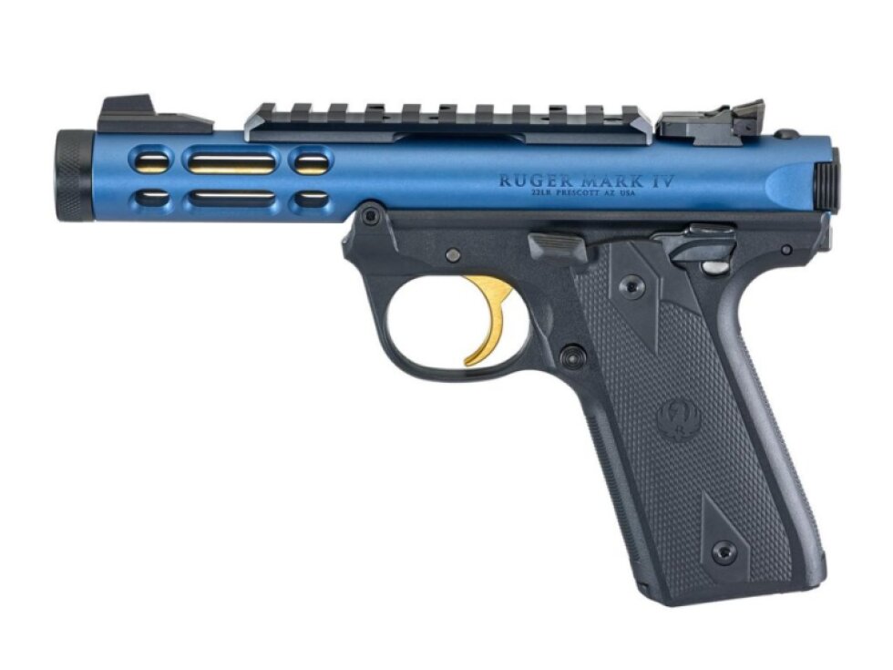 Ruger MKIV 22/45 Lite (modrá)