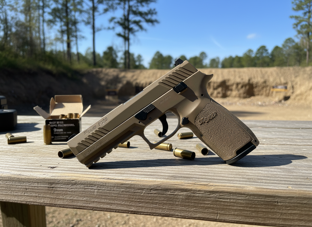 Vzduchová pistole Sig Sauer P320 Coyote cal. 4,5 mm