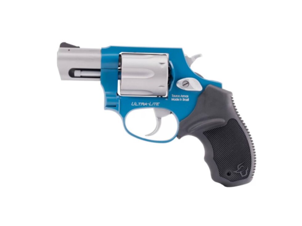 Revolver Taurus, Mod: 856 UltraLite, Ráže: .38 Spec., 6 ran, hl: 2" (51mm), SkyBlue/nerez
