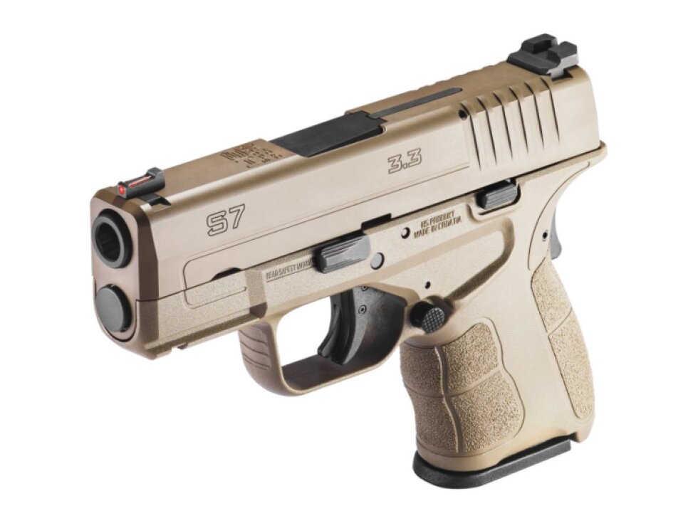 Pistole samonabíjecí HS S7 3,3" FDE cal. 9mm Luger