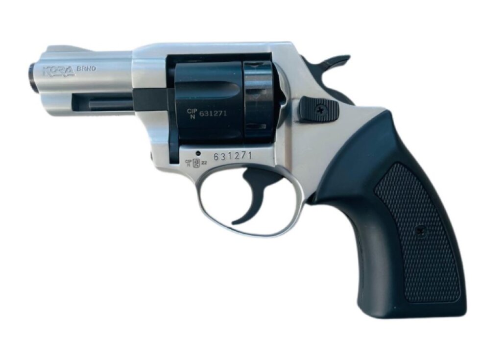 Flobertka Kora 2,5" matný chrom černý válec cal. 6mm Flobert