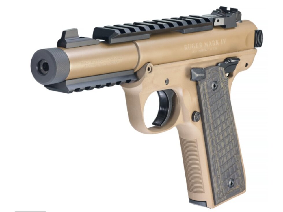 Ruger MKIV 22/45 Tactical (písková)