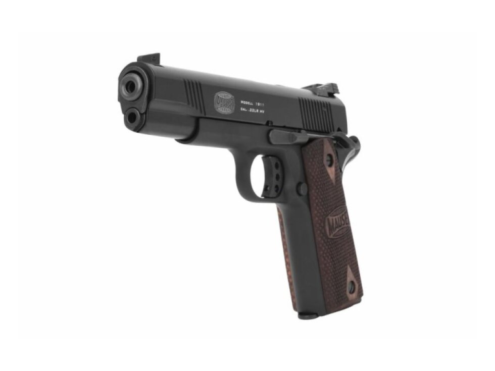 MAUSER 1911 BLACK, 4“, r. 22LR