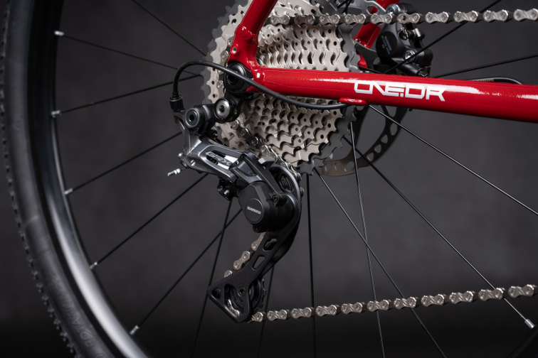 Rám + vidlice Qayron One.Dr Q Red