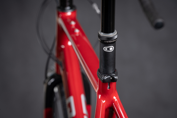 Rám + vidlice Qayron One.Dr Q Red