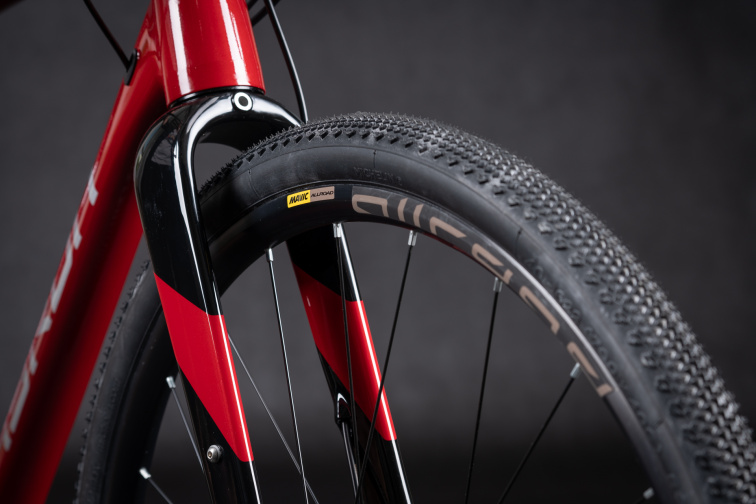 Rám + vidlice Qayron One.Dr Q Red