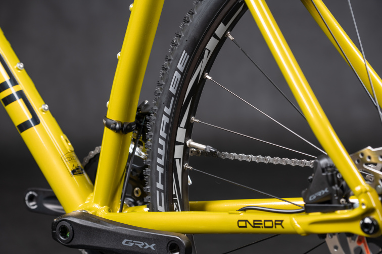 Rám + vidlice Qayron One.Dr 1 Mustard