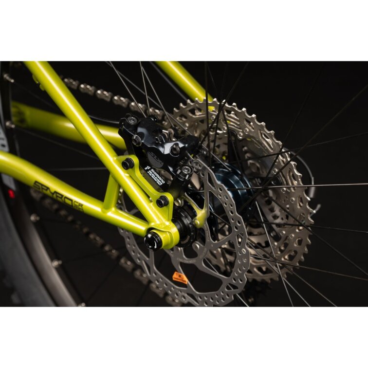 Qayron Spyro CrMo Q Black/Limetal (Předváděcí) - vel. L