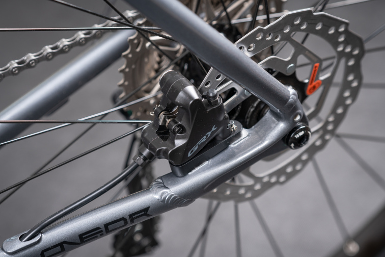 Rám + vidlice Qayron One.Dr 1 Gray Metal