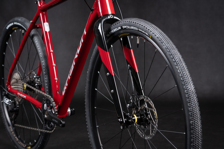 Rám + vidlice Qayron One.Dr Q Red