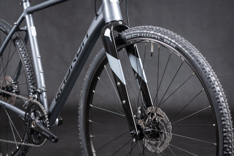 Rám + vidlice Qayron One.Dr 1 Gray Metal