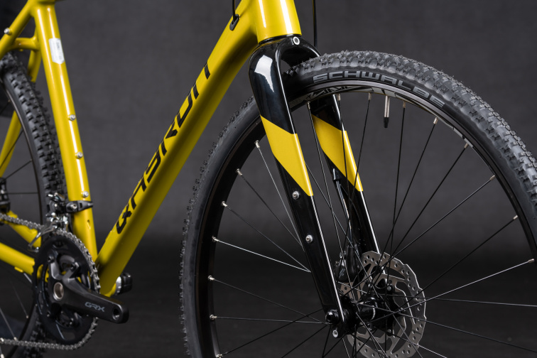 Rám + vidlice Qayron One.Dr 1 Mustard