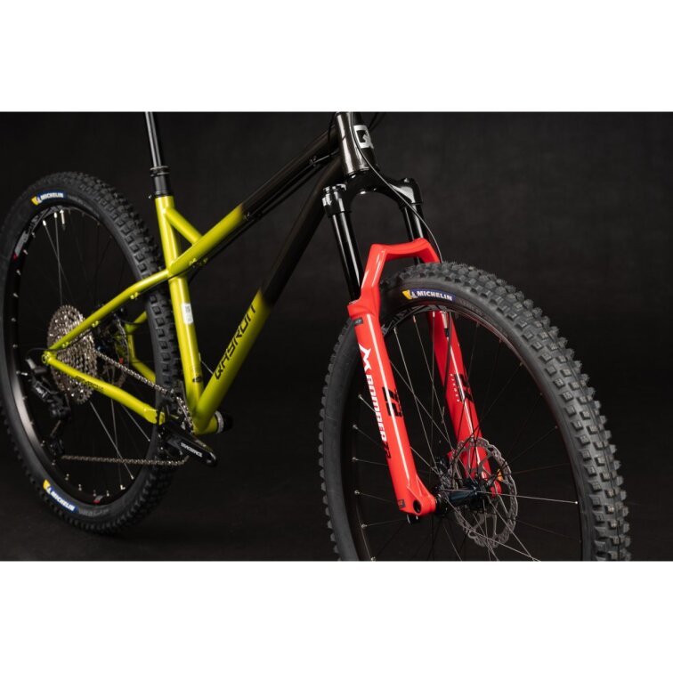 Qayron Spyro CrMo Q Black/Limetal (Předváděcí) - vel. L