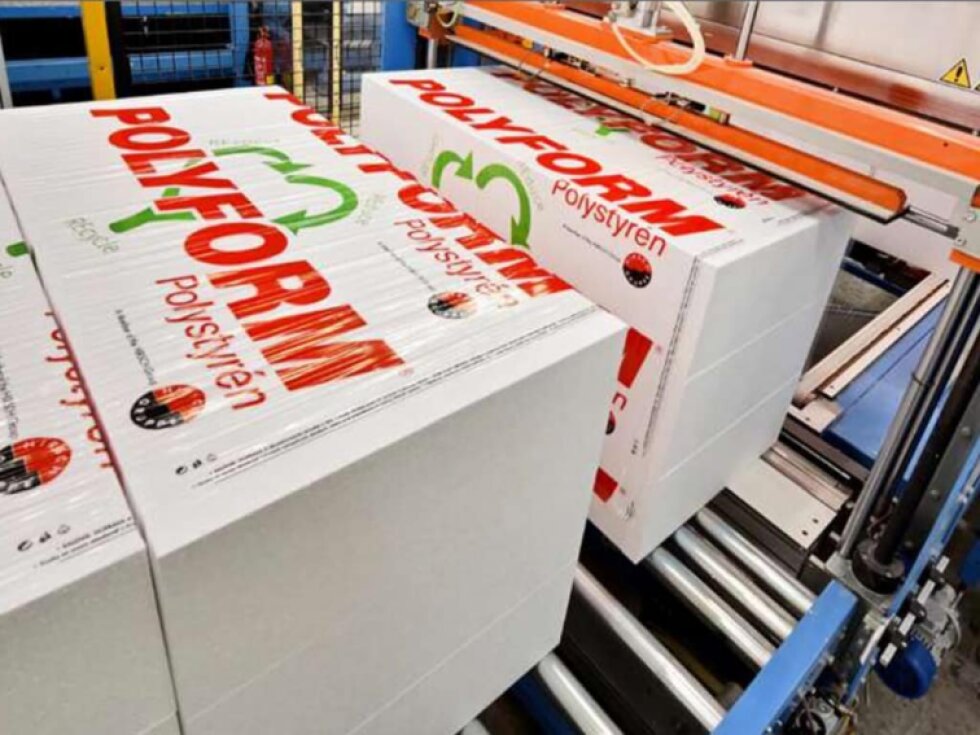 19cm - POLYFORM EPS 70F - Fasádny polystyrén biely (0,5m2) - 1000x500mm