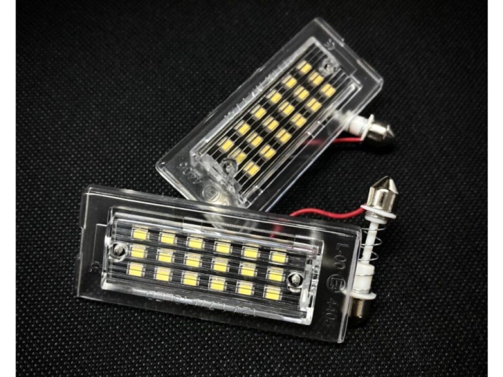 LED osvětlení SPZ pro BMW X5 E53 X3 E83