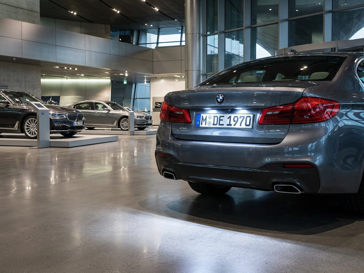 BMW 3 E90 E91 E92 E93 - LED osvětlení SPZ