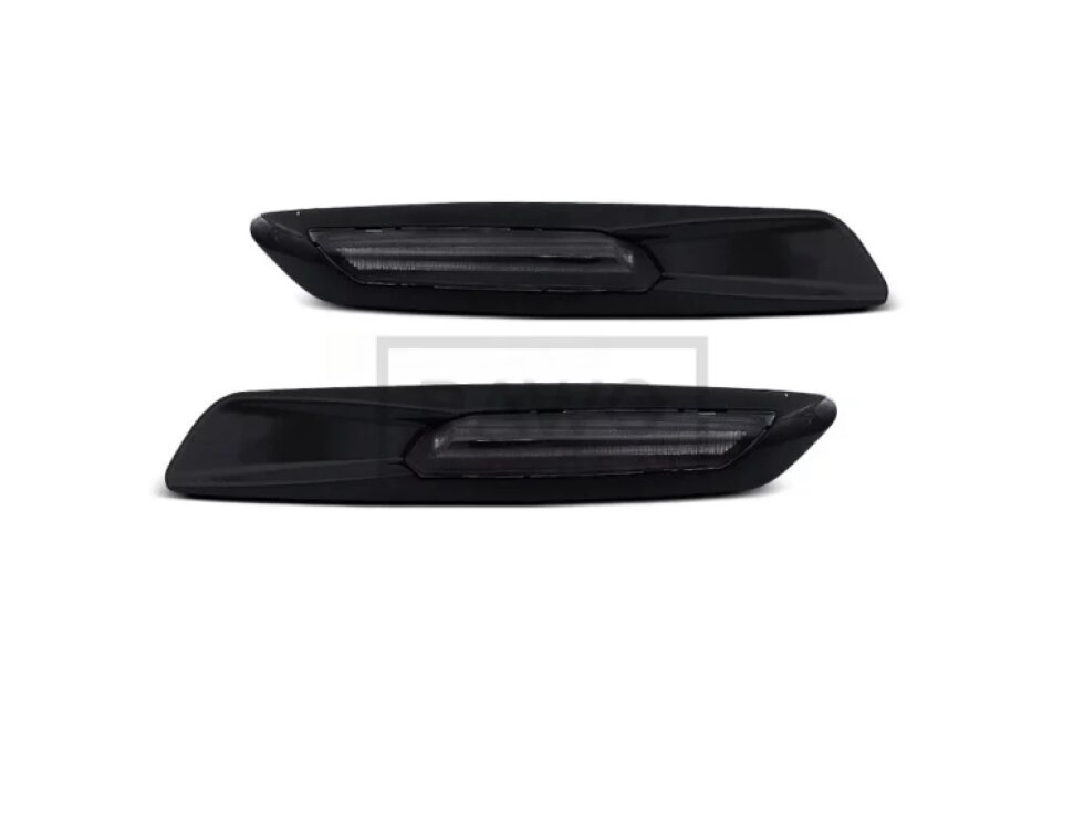 Blinkry boční LED BMW E60/E90/E82 - F10 style černé lesklé