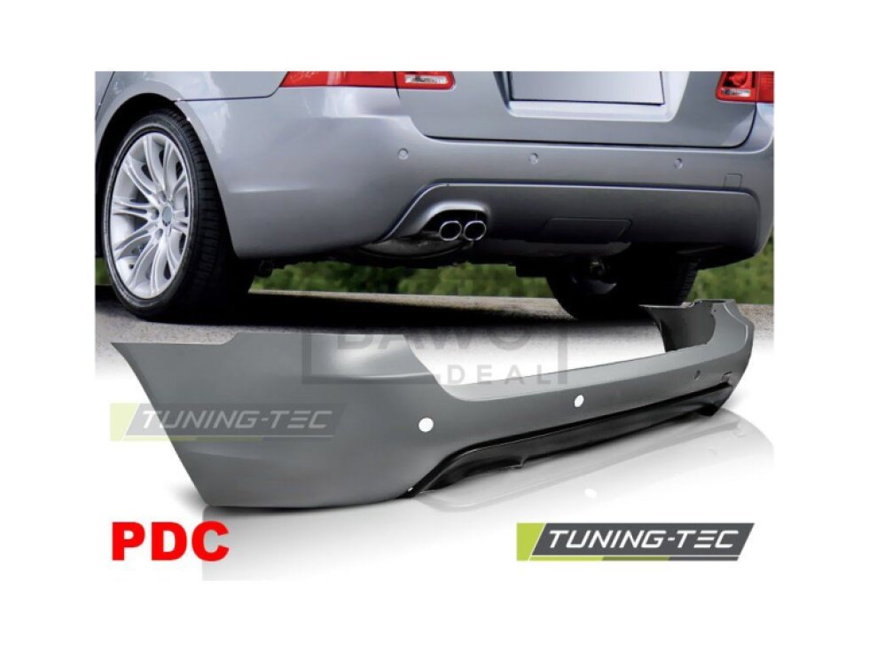 Zadní nárazník BMW E61 03-07 Touring, M-paket look PDC