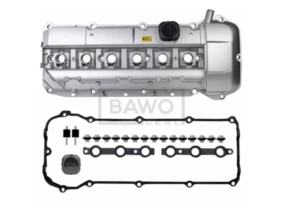 Hliníkové Ventilové víko BMW E46 E39 E53 E38 M54 s těsněním - 11121432928