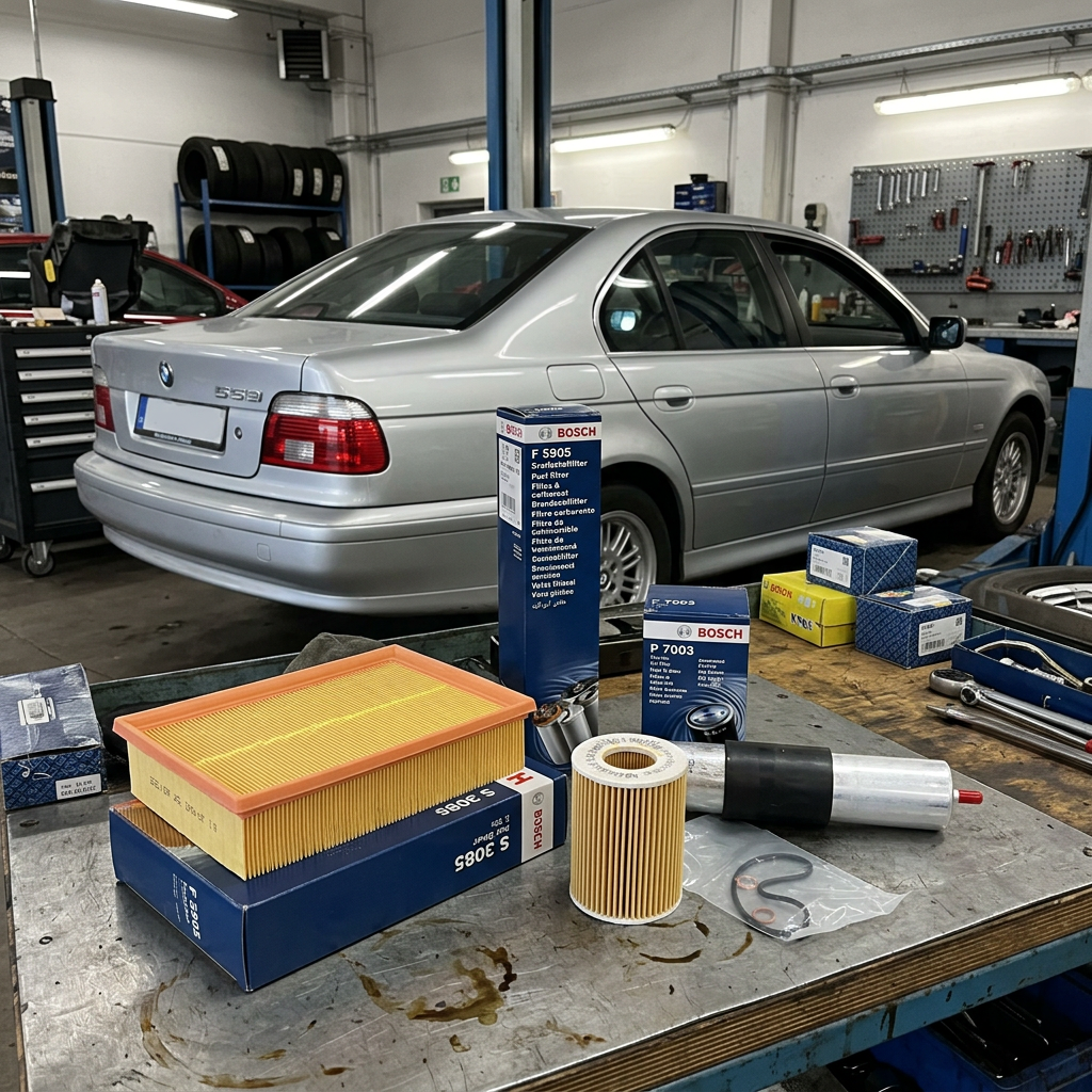 Sada filtrů BOSCH BMW 5 E39 525i - základní