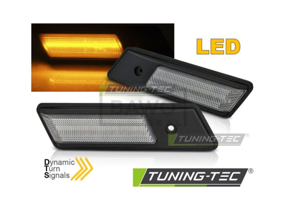 Blinkry boční LED dynamické BMW E34/E32/E36 bílé