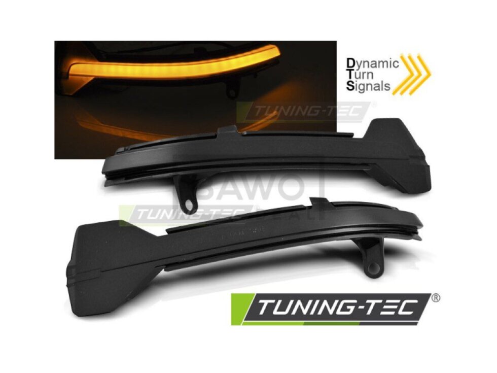 Blinkry boční do zrcátek LED BMW F10/F11 F12/F13 F01 SEQ kouřová