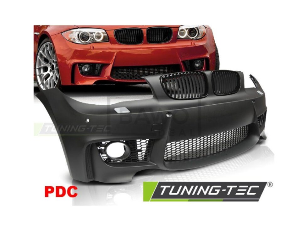 Přední nárazník BMW E81/E82/E87/E88 04-13 M1 style PDC
