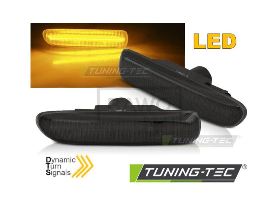 Blinkry boční LED dynamické BMW E46 kouřové
