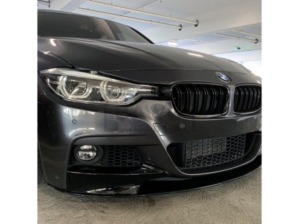 Ledvinky + M kryty zrcátek BMW F30/F31 černé lesklé sada