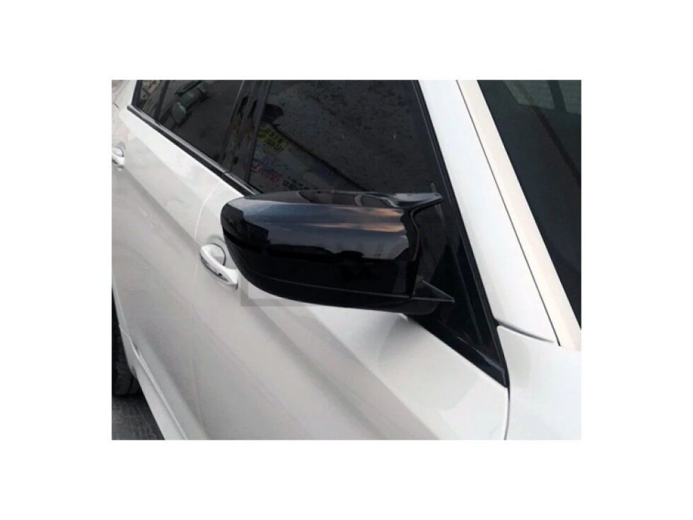 Kryty zrcátek M3 G80 M5 F90 look BMW G11 G15 G20 G22 G30 - černé lesklé