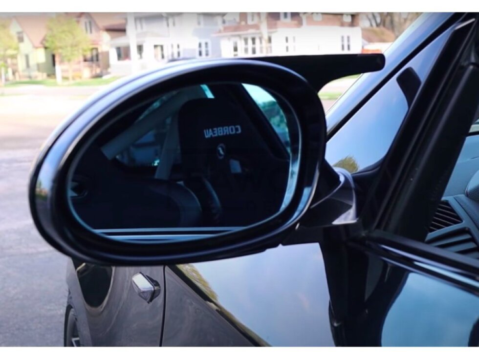 Kryty zrcátek M3 style BMW E90/E91/E92/E93 - černé lesklé