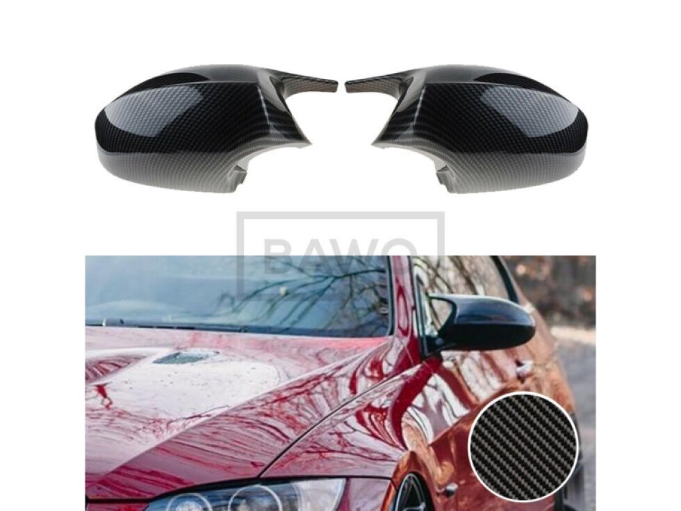 Kryty zrcátek M3 style BMW E90/E91/E92/E93 - Carbon look