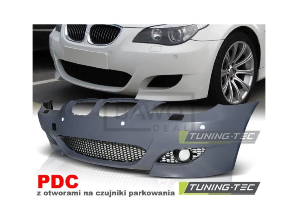 Přední nárazník BMW E60/E61 03-07 PDC M5 look