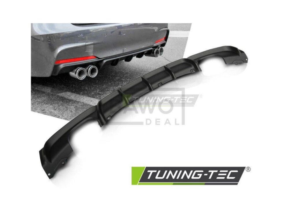 Difuzor zadního nárazníku BMW F30/F31 11-15 M-Performance double duplex