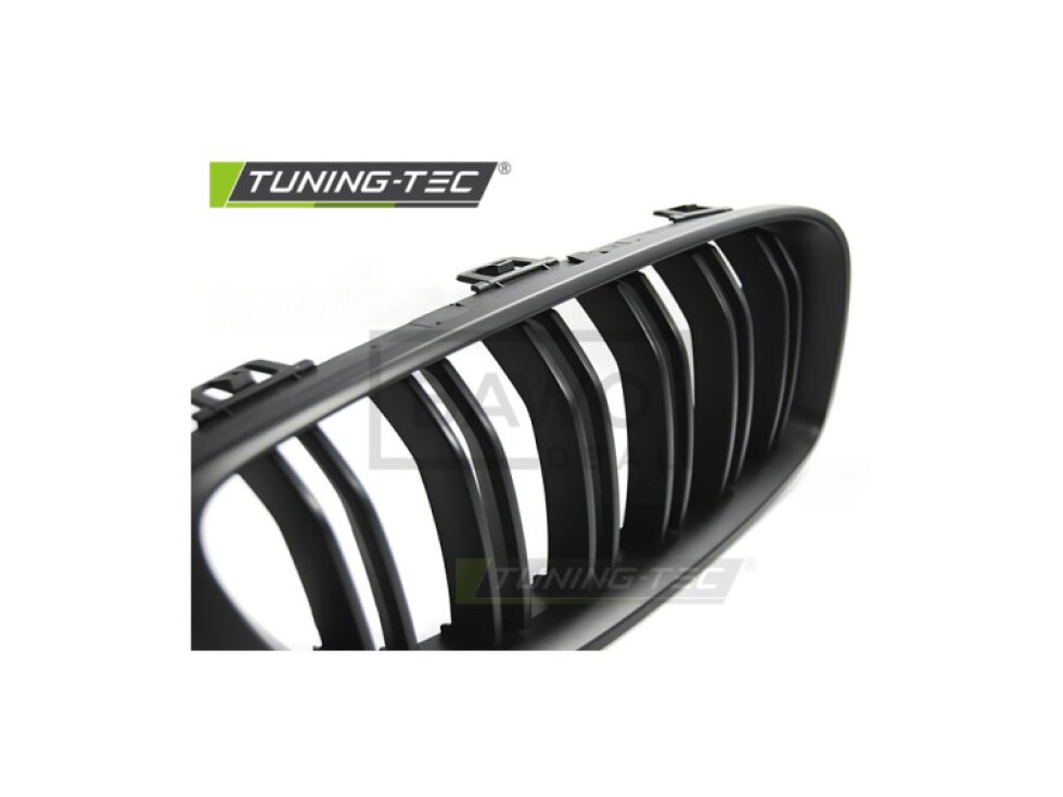 Ledvinky Dual line pro BMW F32/F33/F36 přední maska, černé matné