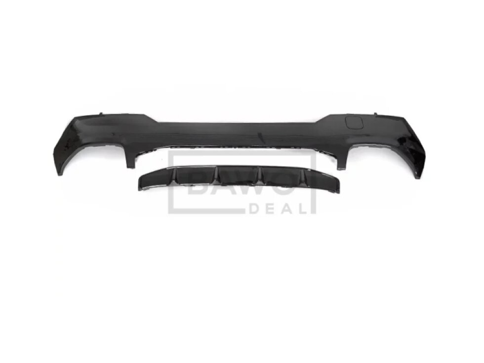 Difuzor zadního nárazníku BMW G22/G23 M440 style - černý lesklý