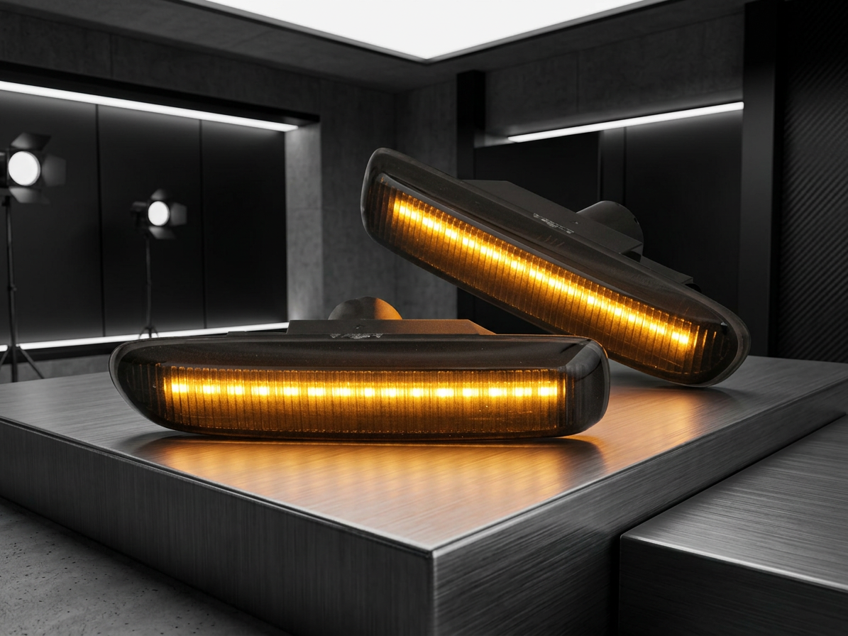 Blinkry boční LED dynamické BMW E46 kouřové