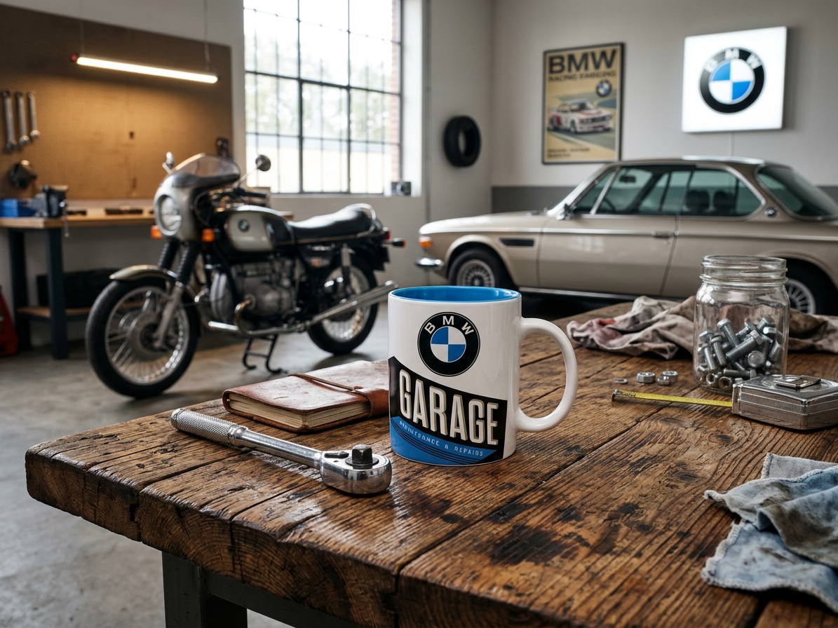 Hrnek BMW Garage - BMW hrneček