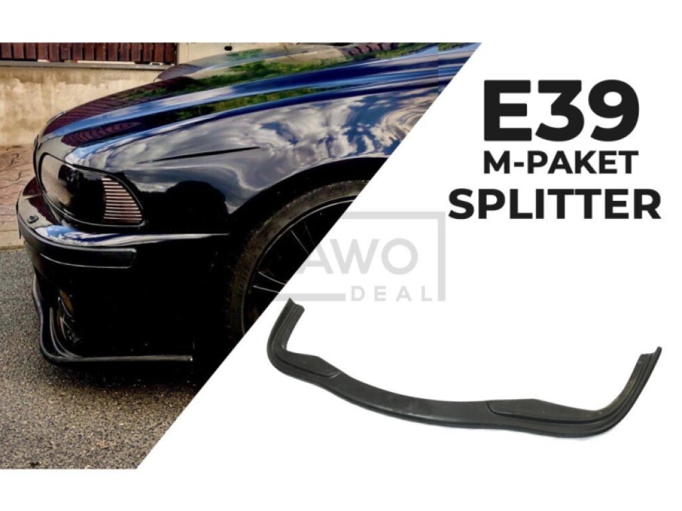 BMW E39 Splitter pod M-paket nárazník, lip, lízátko