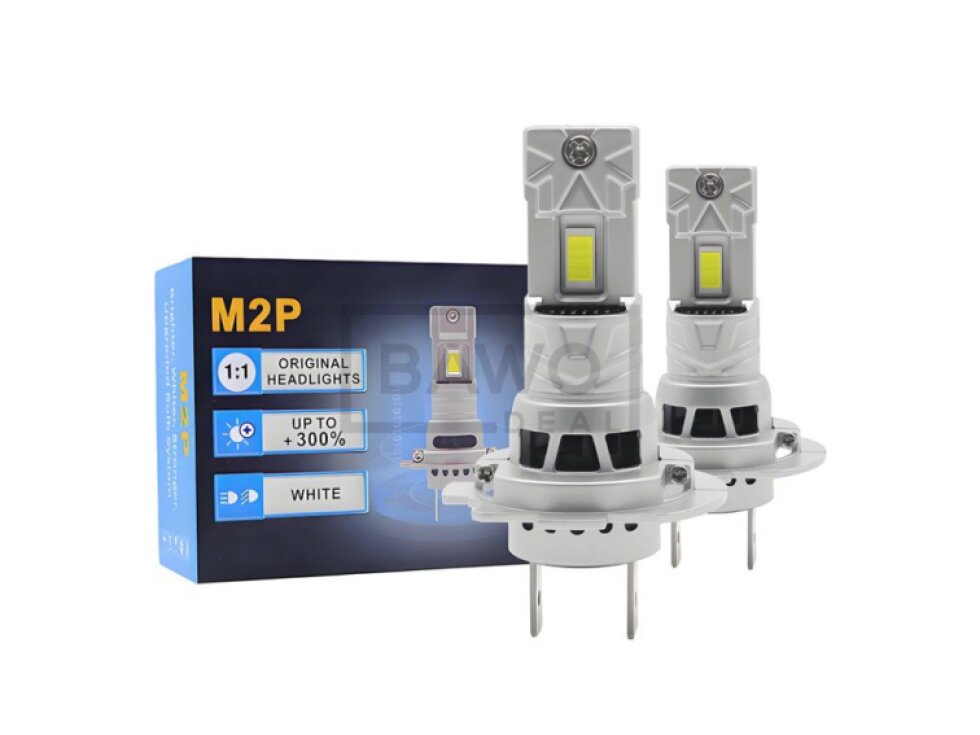 LED H7 žárovka 6000K slim V2